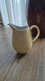 Mooie gele Peters Regout chocolademelk kan, Antiek en Kunst, Ophalen of Verzenden