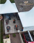 Pagodetent 5x5 te huur - Oneindig koppelbaar!, Tuin en Terras, Partytenten, Zo goed als nieuw, 4 tot 6 meter, 2 meter of meer