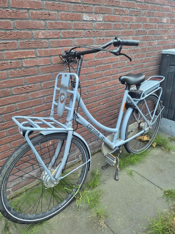 Cortina E U4 2019 (Defecte Motor), Fietsen en Brommers, Elektrische fietsen, Gebruikt, Cortina, 55 tot 59 cm, Ophalen