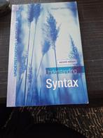 Understanding Syntax, Boeken, Zo goed als nieuw, Maggie Tallerman, Beta, HBO