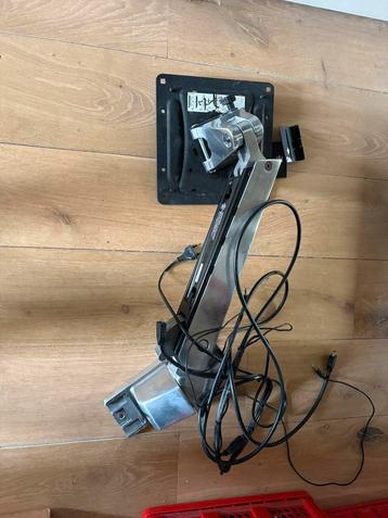 Televisie wandsteun RVS ( zeer robuust/ pneumatisch) te koop beschikbaar voor biedingen