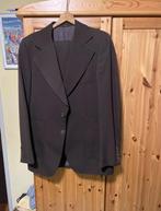 Bruin net pak., Kleding | Heren, Trouwkleding en Trouwaccessoires, Verzenden, Zo goed als nieuw, Bruin, Trouwpak