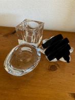 Kristallen waxinelichthouders, Huis en Inrichting, Ophalen of Verzenden, Gebruikt, Overige materialen, Minder dan 25 cm