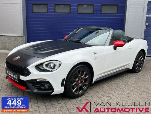 Abarth 124 Spider 1.4 170 PK l Navi l Keyles l Record Monza, Auto's, Fiat, Bedrijf, Te koop, 124 Spider, ABS, Achteruitrijcamera