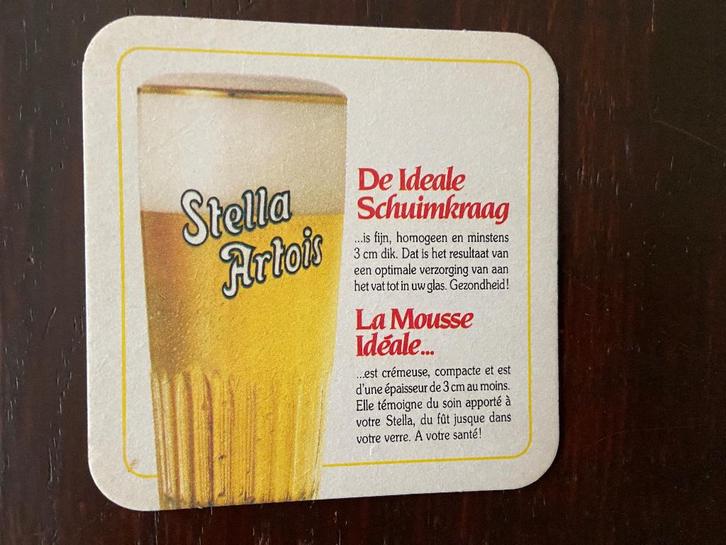 Stella Artois bierviltjes, Verzamelen, Biermerken, Gebruikt, Viltje(s), Stella Artois, Ophalen of Verzenden