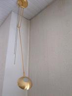 Vintage Design Lamp - Gouden Kleur, Gebruikt, Design, Ophalen of Verzenden, Metaal