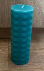 Lange kaars, Huis en Inrichting, Woonaccessoires | Kandelaars en Kaarsen, Ophalen, Nieuw, Blauw, Kaars