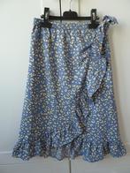 Only Kids maxi rok blauw/roomwit panterprint mt 140 zgan, Meisje, Only, Ophalen of Verzenden, Zo goed als nieuw