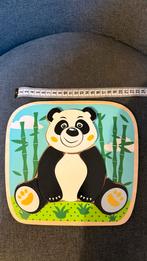 Houten Panda Puzzel - 7 Stukjes, Gebruikt, Ophalen of Verzenden, Van hout, Minder dan 10 stukjes