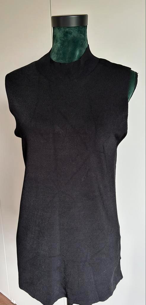 Zwart  mouwloos shirt Reiss maat L, Kleding | Dames, Tops, Nieuw, Maat 38/40 (M), Zwart, Zonder mouw, Ophalen of Verzenden