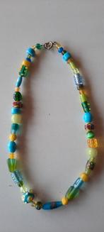 Antieke  etnische berber ketting,  Afrikaanse handelskralen., Sieraden, Tassen en Uiterlijk, Antieke sieraden, Ophalen of Verzenden