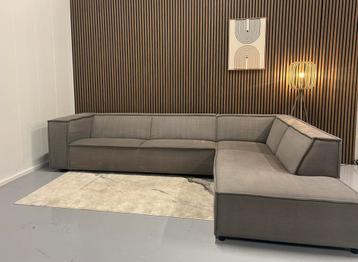 By Sidde - Hoekbank - Warm Grey - Grijs - Nette Staat beschikbaar voor biedingen