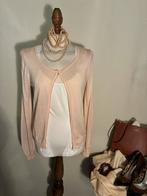 HUGO BOSS VEST WOL/ZIJDE/CASHMERE ROSE, Verzenden, Zo goed als nieuw, Maat 36 (S), Roze