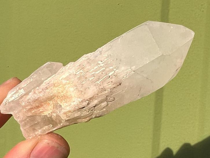 Kaarskwarts - Candle kwarts - Lithium Celestial mineralen  8, Verzamelen, Mineralen en Fossielen, Mineraal, Ophalen of Verzenden