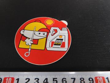sticker SHELL Super Plus  olie  beschikbaar voor biedingen