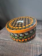 Retro koekjes blik, Verzamelen, Blikken, Ophalen of Verzenden, Gebruikt, Overige