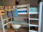 Hoppekids ECO Luxury Hoogslaper met Bureauplank, Ophalen, Gebruikt, Hoogslaper