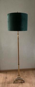 Klassieke vintage zware messing vloerlamp, Ophalen of Verzenden, Klassiek rococo Victoriaans