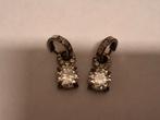 Elegante oorbellen met strass, Ophalen of Verzenden, Nieuw, Overige materialen, Met strass