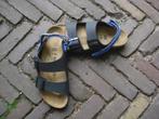 GRATIS VERZENDEN NIEUWE ZWARTE LEREN BIRKENSTOCK SANDALEN 39, Verzenden, Zwart, Nieuw, Sandalen of Muiltjes