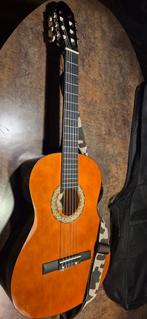 Akoestische gitaar met hoes, Muziek en Instrumenten, Ophalen, Zo goed als nieuw, Akoestische gitaar