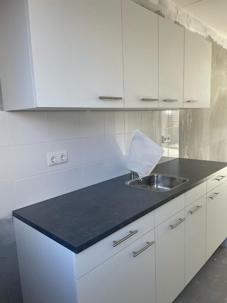 Bruynzeel Atlas keuken, 202cm breed, nieuw!, Huis en Inrichting, Keuken | Complete keukens, Nieuw, Enkelwandige keuken, Wit, Kunststof