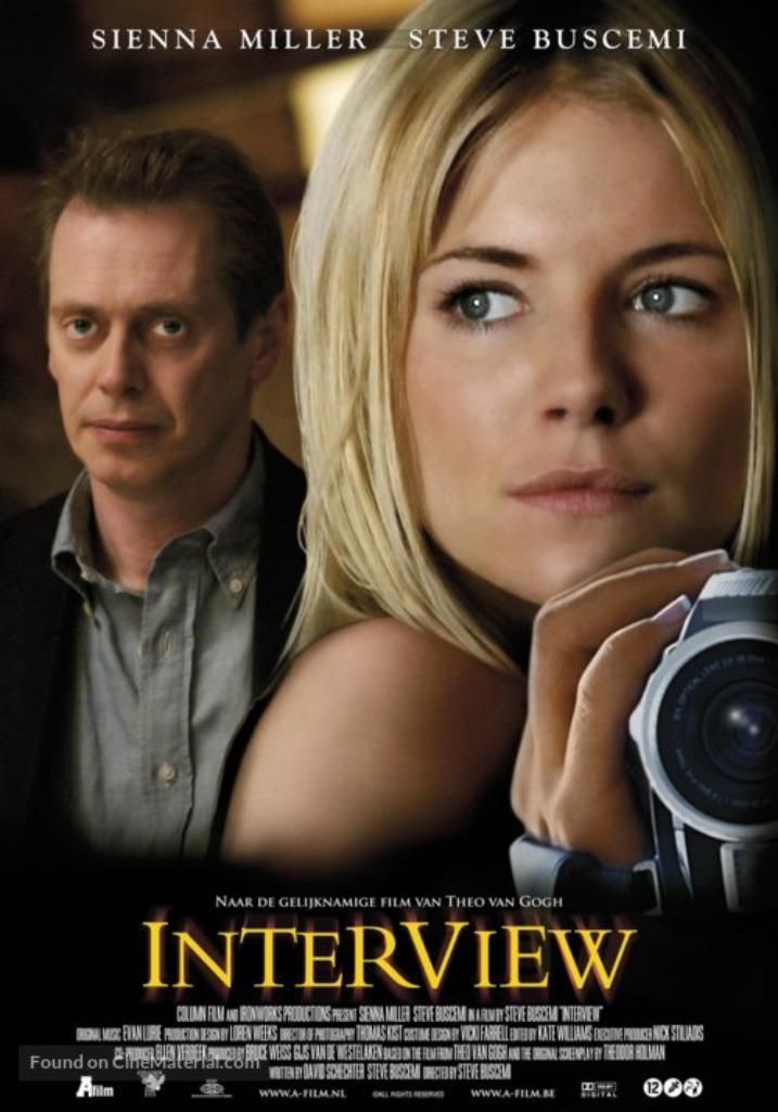 INTERVIEW      filmposter., Verzamelen, Posters, Nieuw, Film en Tv, A1 t/m A3, Overige vormen, Verzenden
