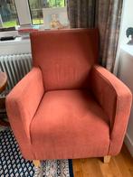 Fauteuil, stof, oudroze, Ophalen, Zo goed als nieuw, Stof