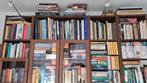 Grote boekenkast inclusief spots, Huis en Inrichting, Ophalen, 200 cm of meer, Eikenhout, Zo goed als nieuw