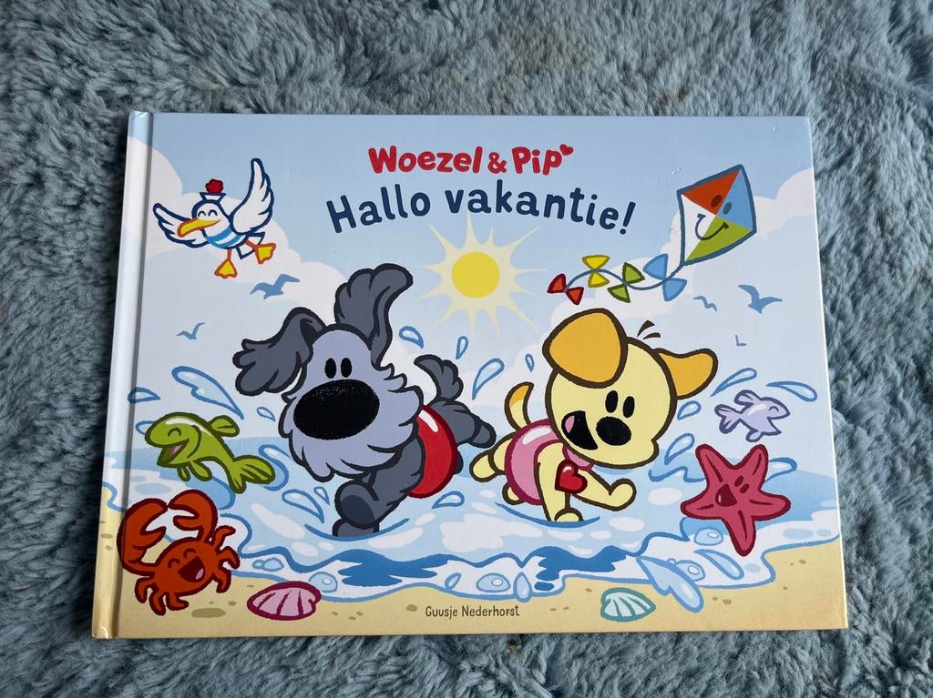 Woezel en Pip - Hallo Vakantie!, Boeken, Kinderboeken | Baby's en Peuters, Gelezen, 2 tot 3 jaar, Ophalen of Verzenden