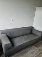 Mooie grijs/bruine bank, Huis en Inrichting, Banken | Bankstellen, Ophalen, Gebruikt, Driepersoons, 75 tot 100 cm