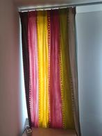 Kleurrijke Gordijnen - Set van 2, Ophalen of Verzenden, Zo goed als nieuw, Overige kleuren, 200 cm of meer
