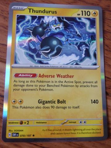 Thundurus 070/197 (Pd1) beschikbaar voor biedingen
