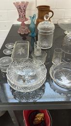 Glazen schalen en meer - Garage Sale Weesp, Ophalen, Gebruikt, Schaal, Rond