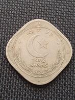 Two annas munt uit 1948 Pakistan, Ophalen of Verzenden, Zuid-Azië, Losse munt