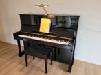 Zwarte U1M Yamaha piano, Ophalen, Gebruikt, Zwart, Piano