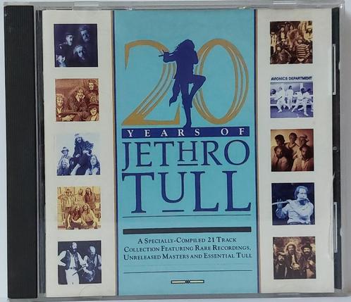 CD Jethro Tull - 20 Years of Jethro Tull 1988, Cd's en Dvd's, Cd's | Rock, Gebruikt, Progressive, Ophalen of Verzenden