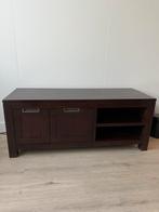 Donkerhouten tv meubel, Huis en Inrichting, Ophalen, Zo goed als nieuw, 25 tot 50 cm, Minder dan 100 cm