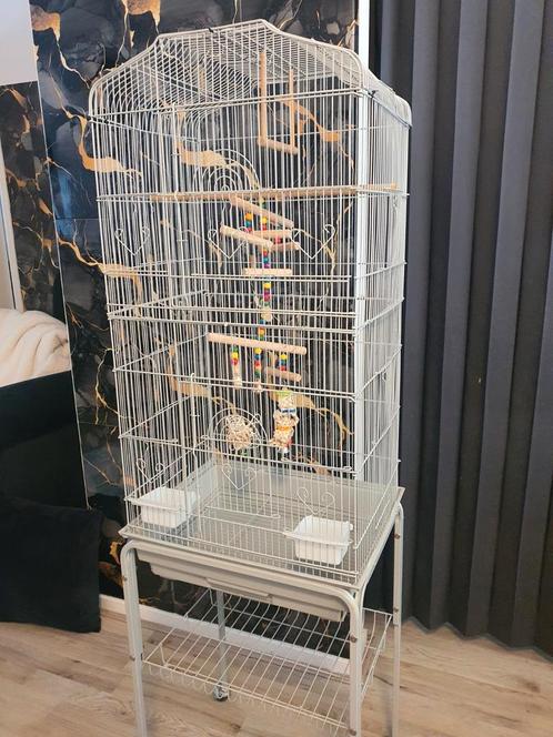 Supper Handige Kooi, Dieren en Toebehoren, Vogels | Hokken en Kooien, Zo goed als nieuw, Vogelkooi, Metaal, Ophalen