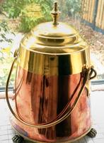 Antieke Koperen Doofpot met Deksel, Antiek en Kunst, Antiek | Koper en Brons, Ophalen of Verzenden