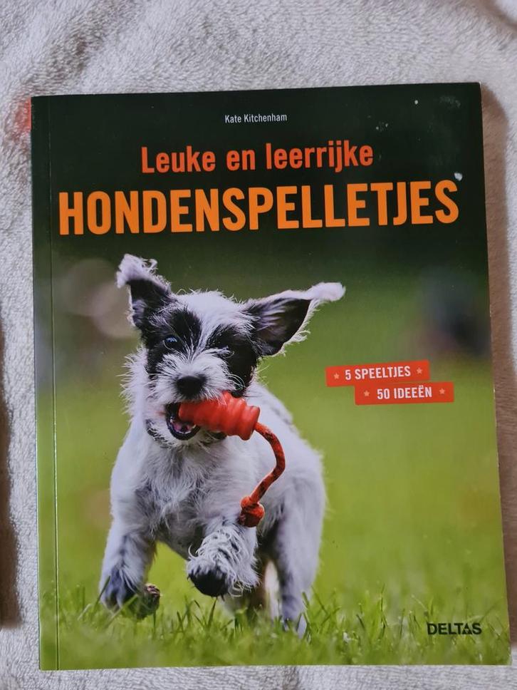 Leuke en leerrijke hondenspelletjes - Kate Kitchenham, Boeken, Dieren en Huisdieren, Gelezen, Honden, Ophalen of Verzenden