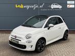 Fiat 500 C 1.0 Hybrid Rockstar Cabrio *carplay *climate *16", Voorwielaandrijving, Gebruikt, Zwart, Cabriolet