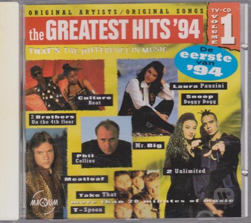 The Greatest Hits '94 Volume 1. Verzamelalbum CD. Pop., Cd's en Dvd's, Cd's | Verzamelalbums, Zo goed als nieuw, Pop, Ophalen of Verzenden