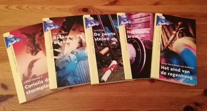 Boeken de Jonge lijsters 1995, 5 titels per stuk € 2,50, Boeken, Literatuur, Zo goed als nieuw, Nederland, Ophalen of Verzenden
