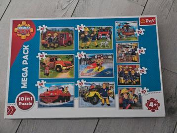 Brandweerman Sam Puzzel 10-in-1 beschikbaar voor biedingen