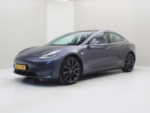 Tesla Model 3 Performance AWD 486pk 75 kWh [ AUTOPILOT+530KM, Auto's, Tesla, Bedrijf, Te koop, Model 3, 4x4, ABS, Achteruitrijcamera