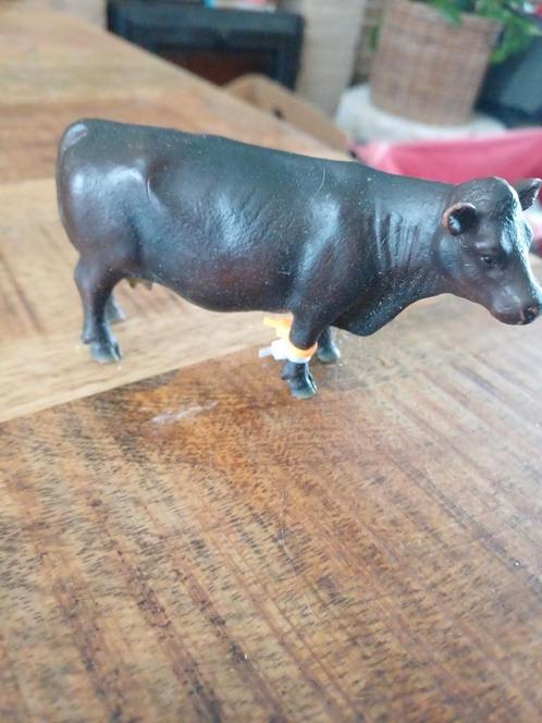 Schleich  zwarte koe, Verzamelen, Dierenverzamelingen, Zo goed als nieuw, Beeldje of Figuurtje, Ophalen of Verzenden