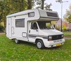 Tekoop Unieke 5 persoons camper uit 1990 op benzine en lpg, Caravans en Kamperen, Campers, Alkoof, Afzuigkap, Handgeschakeld, Luifel