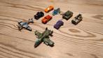 Galoob micro machines retro hot rod tank vliegtuig Johnny, Ophalen of Verzenden, Gebruikt