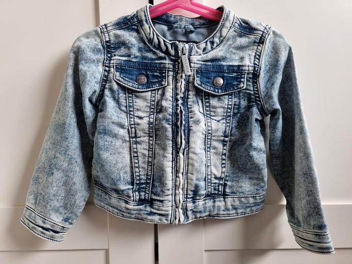 Licht blauw spijkerjasje Europe Kids maat 98 / 104, Kinderen en Baby's, Kinderkleding | Maat 98, Nieuw, Meisje, Jas, Ophalen of Verzenden